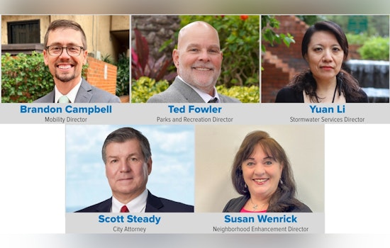 Tampa Welcomes New City Attorney, Elevates Dedicated Employees to Director Roles