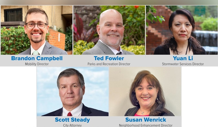 Tampa Welcomes New City Attorney, Elevates Dedicated Employees to Director Roles