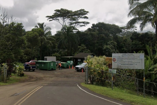 Temporary Service Changes at Hanalei Refuse Transfer Station on December 12-13 Due to Maintenance