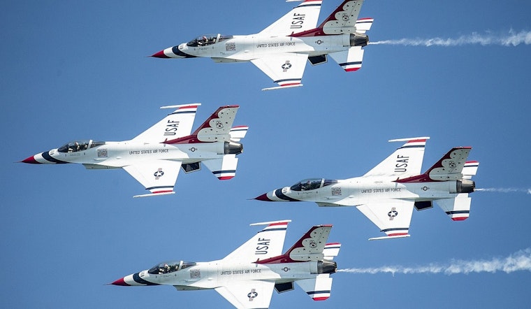 Thunderbird Pilot Punches Out As F-16 Slams Desert Near Trona
