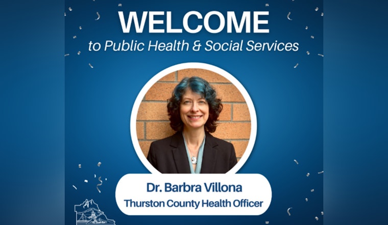 Thurston County Hires Dr. Barbra Villona as New Public Health Officer