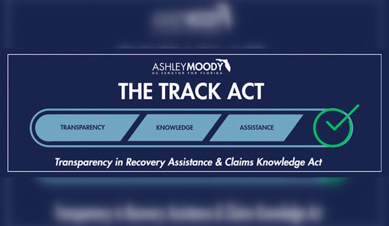 TRACK Act Unveiled by Senators Moody and Alsobrooks Aims to Revolutionize FEMA Aid with Real-Time Disaster Claim Tracker