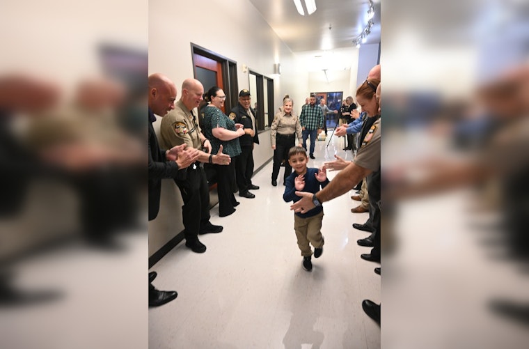 Travis County Sheriff's Office Swears In 6-Year-Old Leukemia Warrior as Honorary Deputy