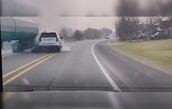 Trinity County Deputies Respond to Christmas Collision Involving Drowsy Driver and 18-Wheeler