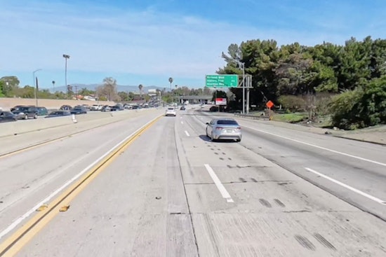 Truck Fire on 405 Freeway Disrupts Traffic and Forces Closure of Sherman Oaks Connectors