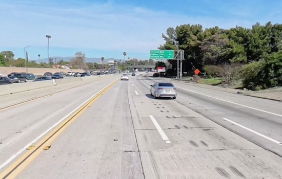 Truck Fire on 405 Freeway Disrupts Traffic and Forces Closure of Sherman Oaks Connectors