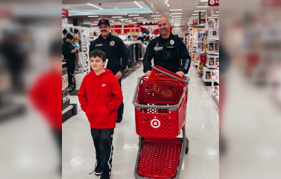 Tukwila Officers Spread Cheer with Local Students During 'Shop With A Cop' Holiday Event