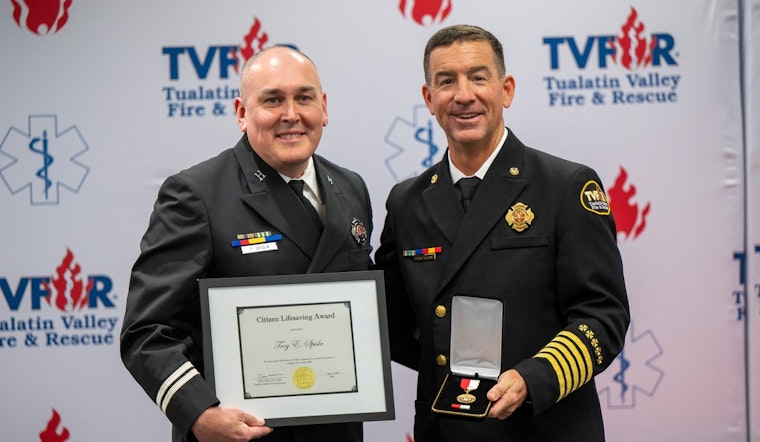 TVF&R Bids Farewell to Esteemed Captain Troy Spisla Upon His Retirement