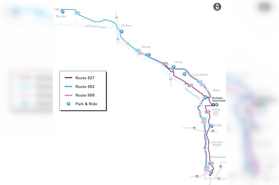 Twin Cities Metro Area to Boost Bus Services as Northstar Rail Reaches Final Stop