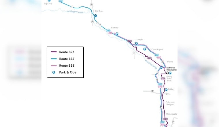 Twin Cities Metro Area to Boost Bus Services as Northstar Rail Reaches Final Stop
