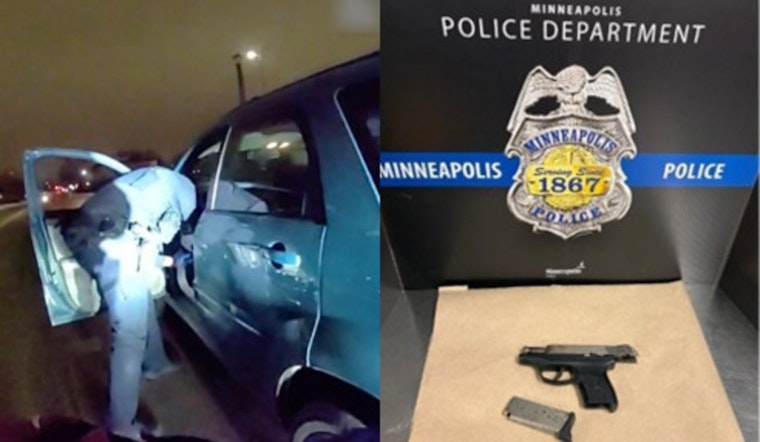 Two Arrested in Minneapolis Traffic Stop for Firearms and Suspected Drugs