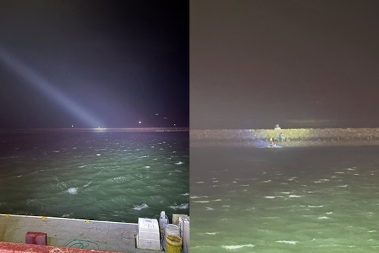 Two Crabbers Rescued at Pillar Point Harbor Underscoring Dangers of Inclement Weather