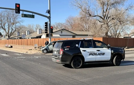 Two Dead in Aurora After High-Speed Chase Ends in Crash of Stolen Car