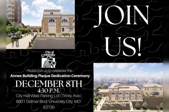 University City Invites Residents to Plaque Dedication Honoring Annex/Trinity Renovation Project