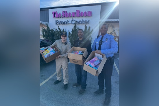 University City Police Spread Cheer with Annual Christmas Toy Giveaway Event