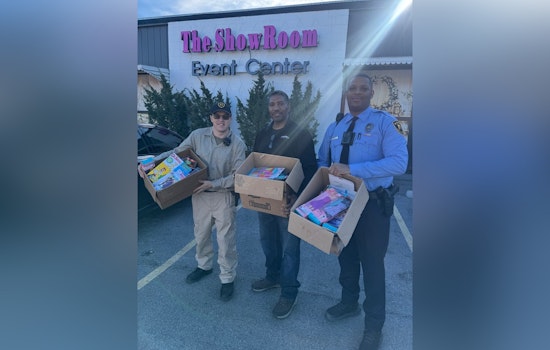 University City Police Spread Cheer with Annual Christmas Toy Giveaway Event