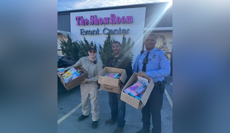 University City Police Spread Cheer with Annual Christmas Toy Giveaway Event
