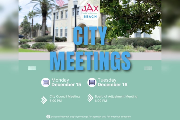 Upcoming City Meetings to Shape the Future of Jacksonville Beach Governance