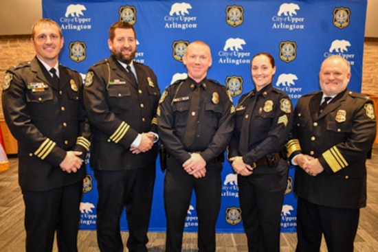 Upper Arlington Police Division Celebrates Promotion of Officers Sussi and Brandt to Sergeants