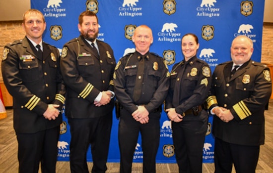 Upper Arlington Police Division Celebrates Promotion of Officers Sussi and Brandt to Sergeants