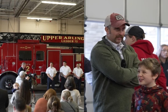 VIDEO: Upper Arlington Reflects on Proud Tradition with Ladder 72 Push-In Ceremony and New Firefighter/Paramedics