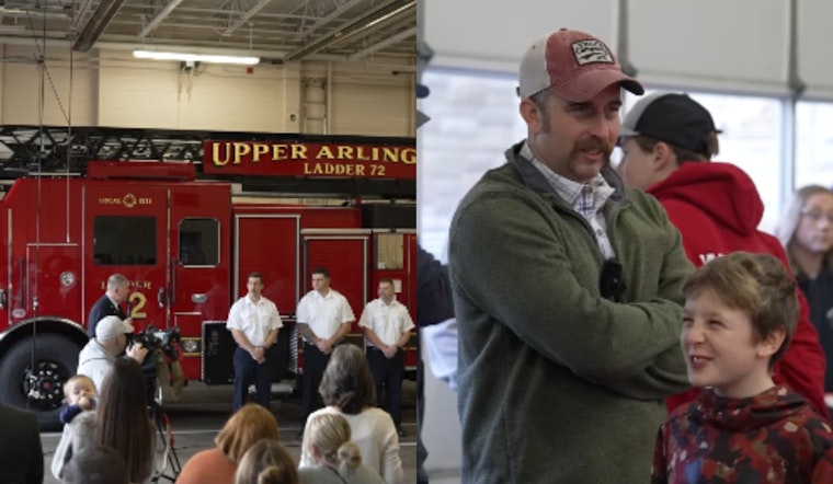 VIDEO: Upper Arlington Reflects on Proud Tradition with Ladder 72 Push-In Ceremony and New Firefighter/Paramedics