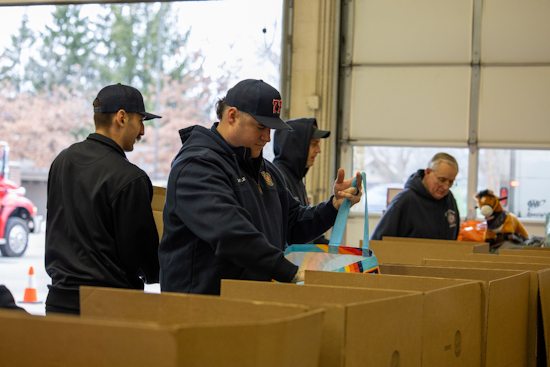 Upper Arlington's Fire Station 72 Celebrates Season of Giving with Successful Firefighters 4 Kids Toy Drive