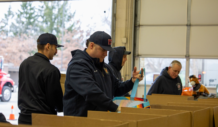 Upper Arlington's Fire Station 72 Celebrates Season of Giving with Successful Firefighters 4 Kids Toy Drive