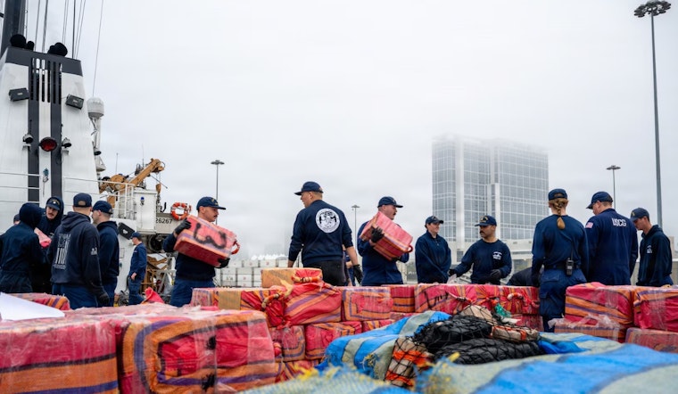 U.S. Coast Guard Cutter Active Offloads $203.9 Million in Cocaine at San Diego Port