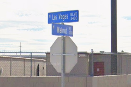 Vegas Driver Knocked Out Cold After Car Slams Pole On N. Las Vegas Blvd