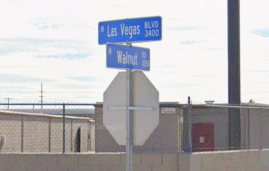 Vegas Driver Knocked Out Cold After Car Slams Pole On N. Las Vegas Blvd