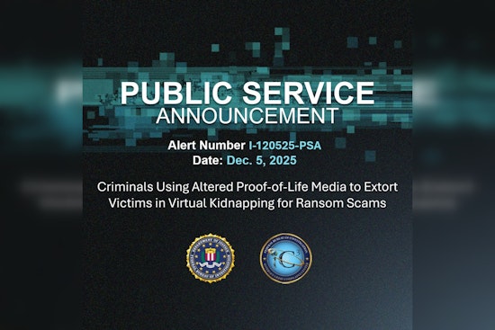 Vegas Feds Sound Alarm On Fake 'Proof-Of-Life' Kidnap Scams