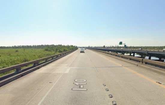 Vehicle Crash on I-10 East Near M.P. 218 Cleared, St. Charles Parish Sheriff's Office Reports