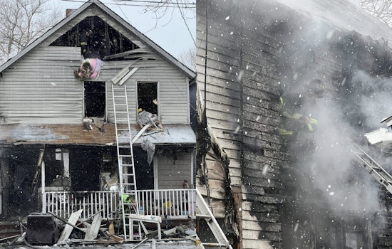 VIDEO: Cleveland Home Ravaged by Accidental Fire, Family Escapes but Pet Perishes