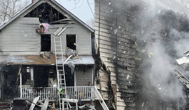 VIDEO: Cleveland Home Ravaged by Accidental Fire, Family Escapes but Pet Perishes