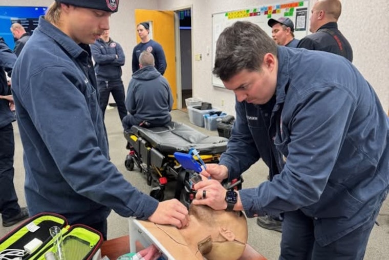 Violet Township Fire Department Boosts Emergency Readiness with Advanced Medical Training Before Winter Season