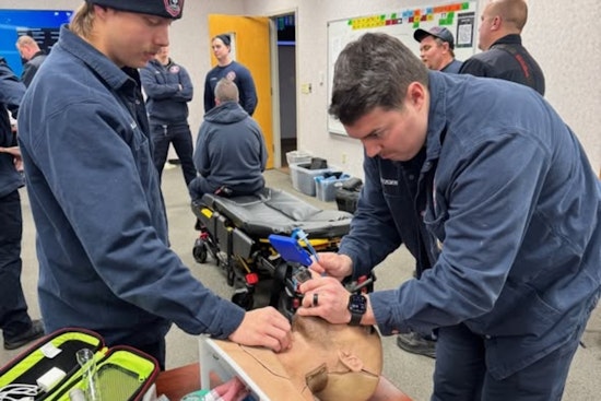 Violet Township Fire Department Boosts Emergency Readiness with Advanced Medical Training Before Winter Season