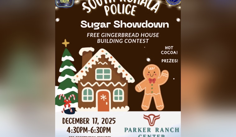 Waimea Families to Showcase Creativity in "South Kohala Sugar Showdown" Gingerbread House Contest
