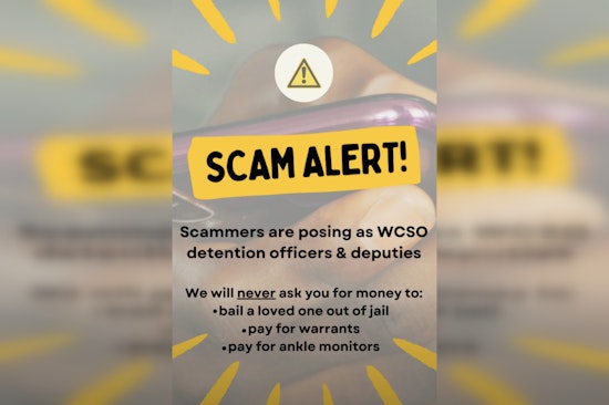 Wake County Sheriff's Office Alerts Public to Scammers Posing as Law Enforcement Officials