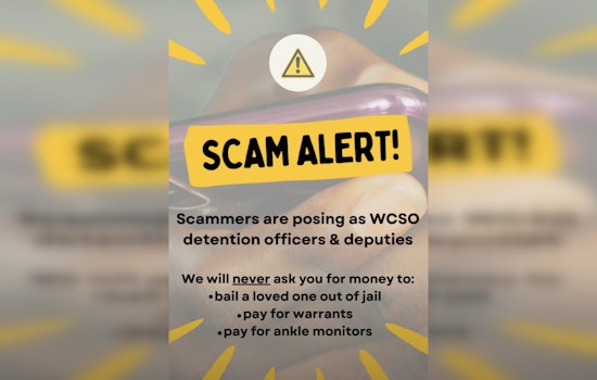 Wake County Sheriff's Office Alerts Public to Scammers Posing as Law Enforcement Officials