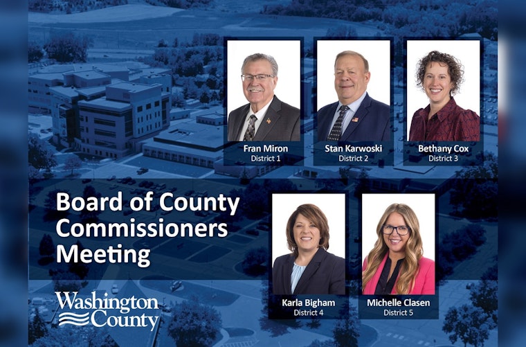 Washington County Appoints New Library Board Member; Reaffirms Housing Fund Admin; Boosts Child Support & Drug Task Force