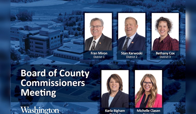 Washington County Appoints New Library Board Member; Reaffirms Housing Fund Admin; Boosts Child Support & Drug Task Force