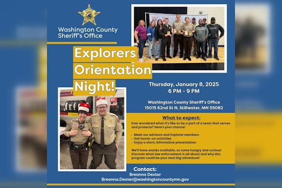 Washington County Sheriff's Office Hosts Explorer Program Orientation for Teens Interested in Law Enforcement Careers