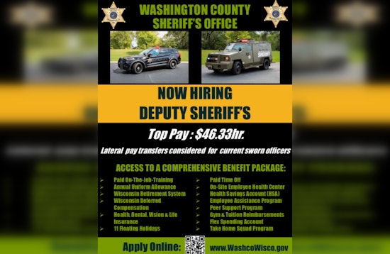 Washington County Sheriff's Office in West Bend Seeks Committed Individuals for Deputy Roles Ahead of January Deadline