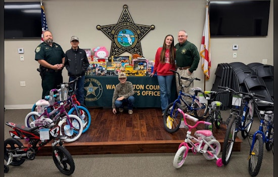 Washington County Sheriff's Office Praises Holmes Creek Saddle Club for Generous Holiday Toy Drive Donation