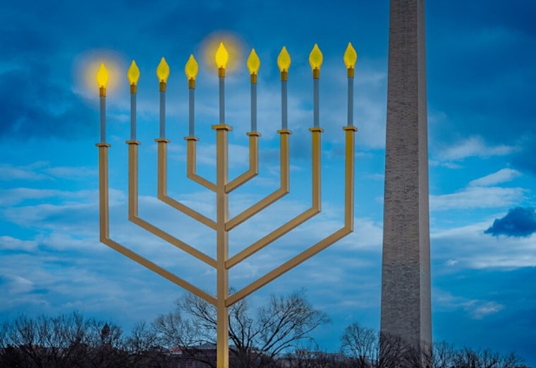 Washington D.C.'s National Menorah Lighting Held with Enhanced Security Following Sydney Tragedy