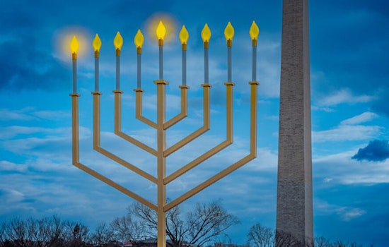 Washington D.C.'s National Menorah Lighting Held with Enhanced Security Following Sydney Tragedy
