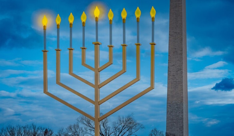 Washington D.C.'s National Menorah Lighting Held with Enhanced Security Following Sydney Tragedy