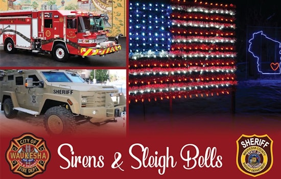 Waukesha County Hosts 'Sirens and Sleigh Bells' to Foster Community Bonds with First Responders