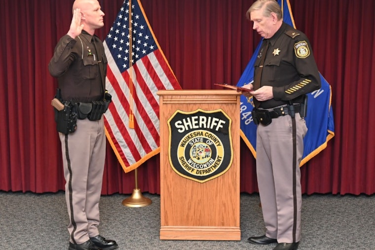 Waukesha County Sheriff’s Department Celebrates Dedication with Promotion of Deputy to Lieutenant
